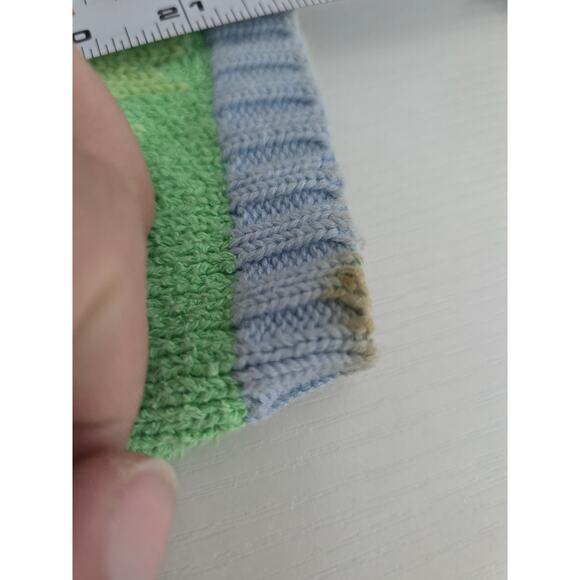 Vintage David Brooks Women's XL Lighthouse American Flag Knit Sweater Nautical - Picture 7 of 10